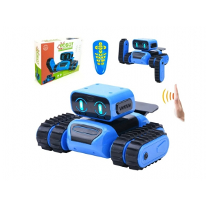 Робот-конструктор гусеничный для сборки, управление сенсорное и от пульта